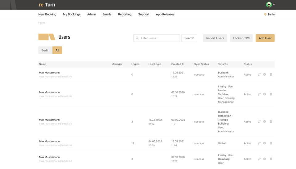 Controlled access and delegated booking